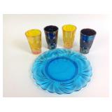 Cambridge handmade convention favor glasses and