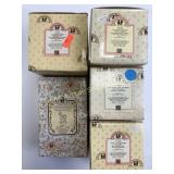 Porcelain figurines in original boxes memories of