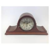 German Made Mantle Chime Clock with Mahogany