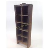 Wooden shelves, apothecary or shadowbox, sturdy,