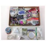 Crafting supplies, jewelry, stringing wire