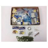 Crafting supplies, jewelry making, beads,