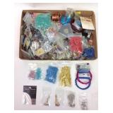 Crafting supplies, jewelry making, beads, wire,