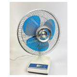 Electric fan, tested working, 12 inch oscillating