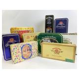 Cigar boxes, Montecruz, Arturo Fuente, tins Crown