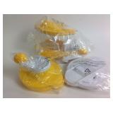 Hand chopper and slicer, appears to have all of