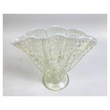 Hobnail opalescence vase
