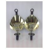 Sconce pair, approximately 17 inches, includes