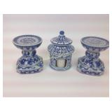 Candle stands, measuring approximately 5 1/2