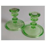 Candlesticks ,measures approximately 3 1/2 inches