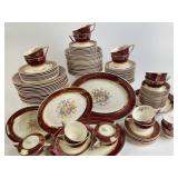 Aristocrat by Salem china set with plates, salad