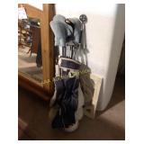 Golf clubs & bag