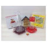 Birdfeeders, in original box Flutterbye, oriole
