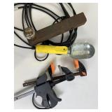 Tools, hitch, work lamp
