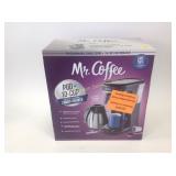 Mr. coffee pod and 10 cup combo brewer, store