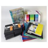 Post it notes, 3M stripping pads, note paper -