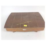 Stainless flatware and case