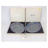 Fostoria plates including one nation under God