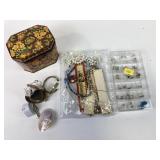 Costume jewelry, earrings