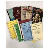 Books, Haviland china, trademark suglass,