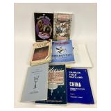 Books, Steuben glass, department 56 villages,