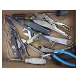 Tools, screwdrivers,saw, wrench, craftsman,