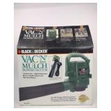 Vac and mulch blower vacuum Black & Decker in