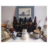 Indiana beer bottles: Berghoff, Columbia Brewing