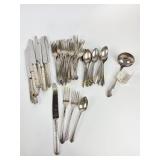 Oneida silverplate flatware set