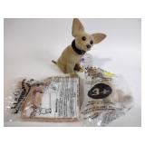 Taco Bell Chihuahua bobblehead and plush toys