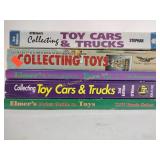 Collector price guide books including toy cars
