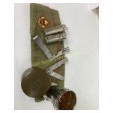 Boy Scouts of America cap, collapsible cup, knife