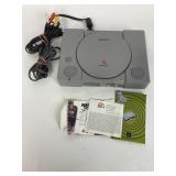 Sony PlayStation with power cord