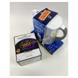 Britta filter with  cracks, projection plus