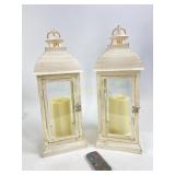 Candle impressions lanterns with remote, quantity