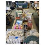 Decorative pillows, storage totes, Christmas