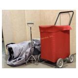 Rolling shopping cart, cane, ATV cover