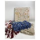 Throws, damaged game board