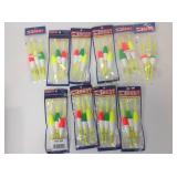 Best tackle, bobbers, new in package, store