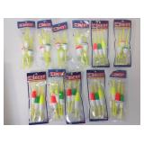 Best tackle, bobbers, new in package, store