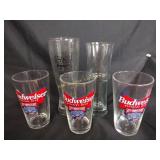 Budweiser glasses