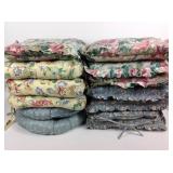 Seat cushions, assortment