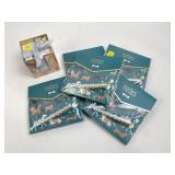 Dog notepads and cat loose sheets cube of paper ,