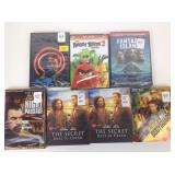 DVDs including Spiral, Angry Birds 2, Hitman