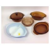 Pyrex, Fire King, vision baking dishes