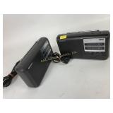 Sony am fm radios, qty 2