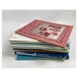 Collector price guide books, depression glass,