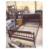 Youngsville Star full size wood bed frame. Dings