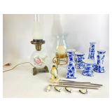 Silvestri ceramic candle holders, penguin wind