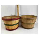 2 orchard baskets